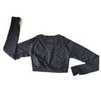 Seamless Yoga Pants and Crop Top Fitness Set for Women