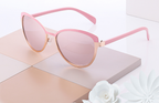 Pink Cat-Eye Sunglasses UV Protection