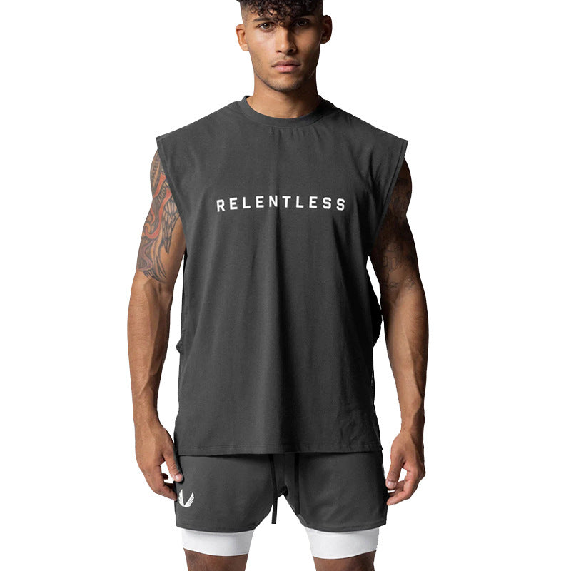 Men's Summer Sports Tank Top - Loose Fit Casual Tee