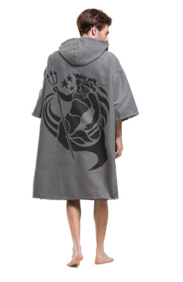 Quick-Dry Travel Towel and Beach Cover-Up Cape
