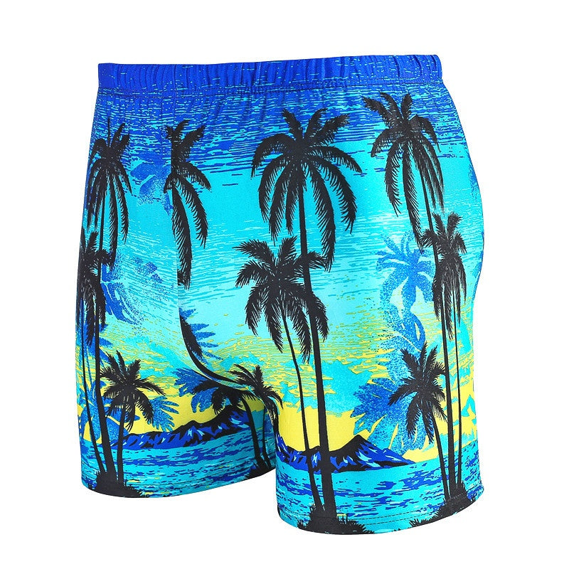 Men's Tribal Print Swim Jammer Shorts