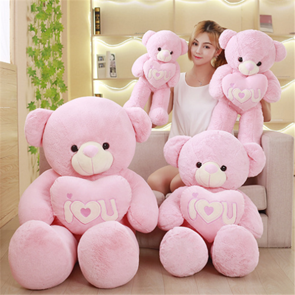 Teddy Bear - Cuddly Bear with Heart Design | Home Decor