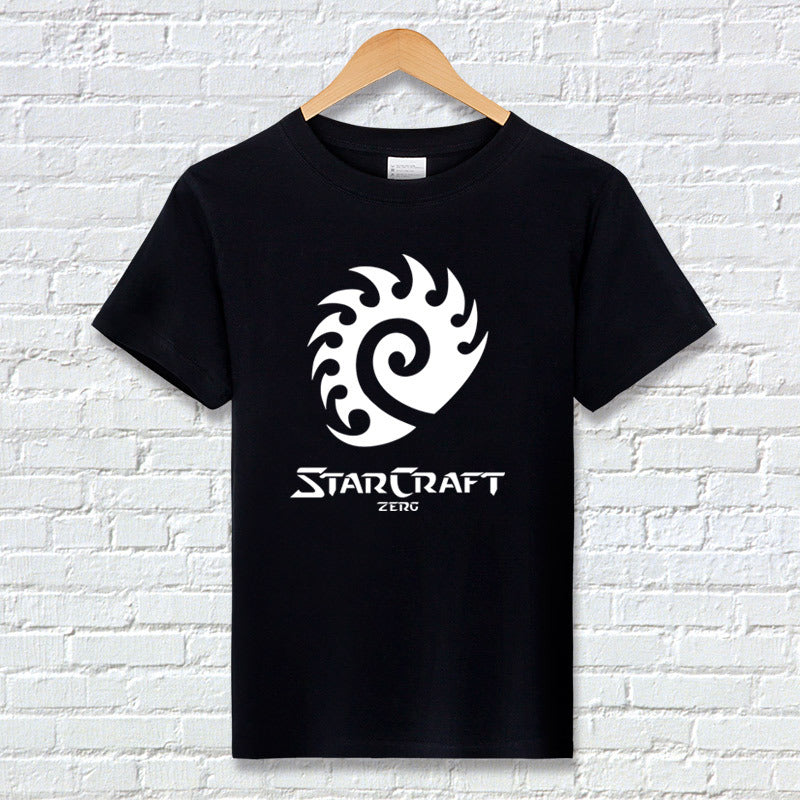Gaming Summer T-Shirt with Bug, Human, and God Logos | Streetwear