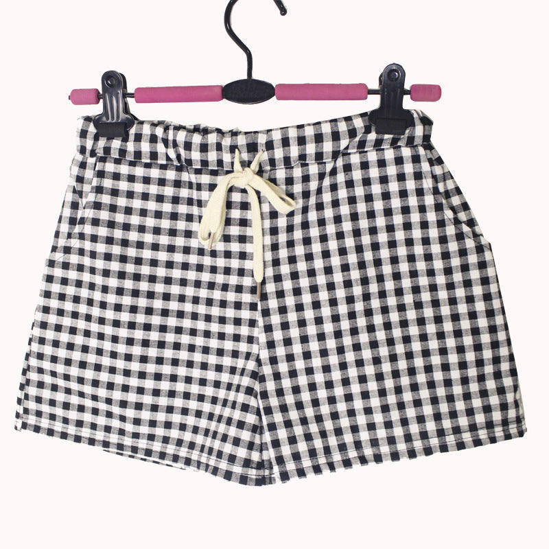 Women's Cotton Linen Wide Leg Summer Shorts
