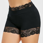 Lace Trimmed Base Shorts for Women