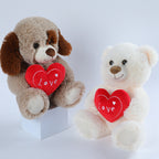 Cute Heart-Hugging Teddy Bear Plush Toy | Home Decor