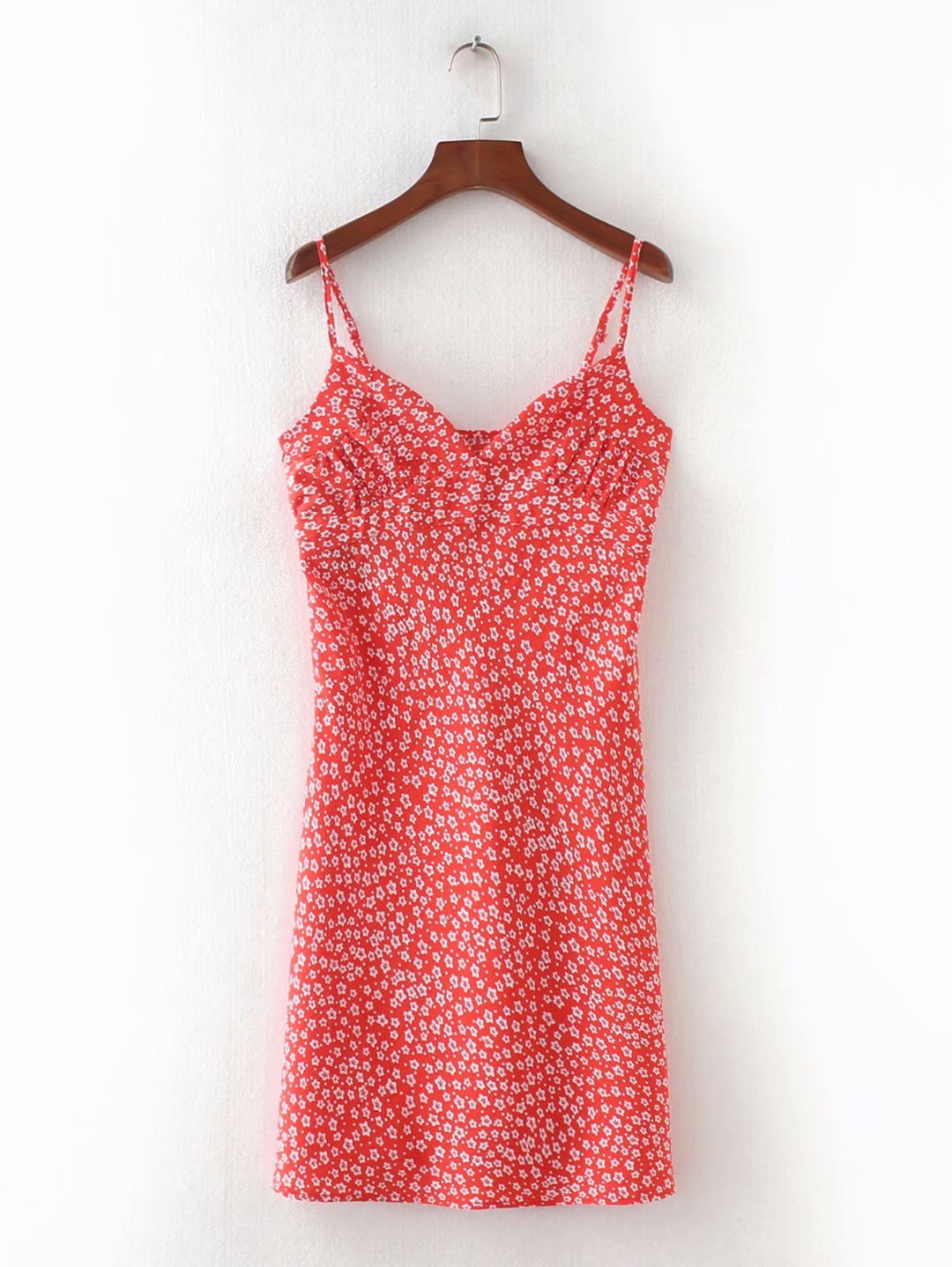 Floral Print Spaghetti Strap Slip Dress