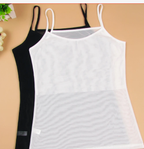 Lace Mesh Crop Top with Rhinestone Details