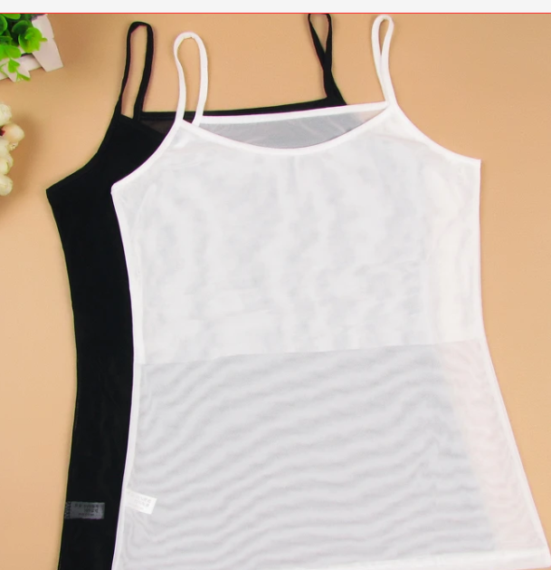 Lace Mesh Crop Top with Rhinestone Details