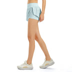 Women's Quick-Drying Sports Shorts with Pockets
