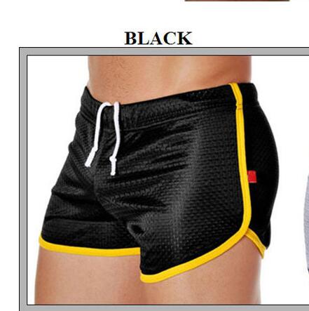 Men's Light Blue Mesh Sports Shorts / Swim Trunks