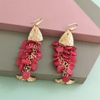 Fish Shape Dangle Earrings