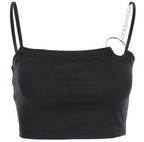 New Women's Crop Top with Iron Ring Straps