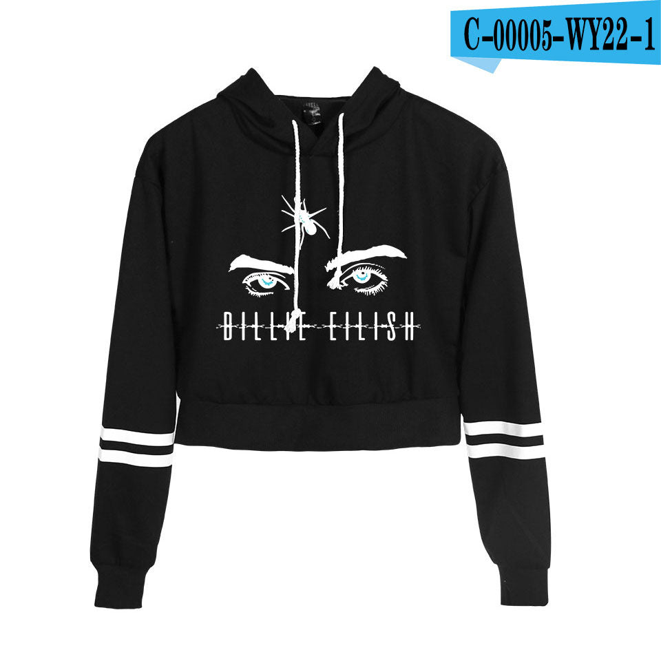 Singer Hoodie Crop Top Series for Women | Streetwear