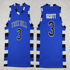 Men's Basketball Jersey, Movie Style Embroidered Tank Top