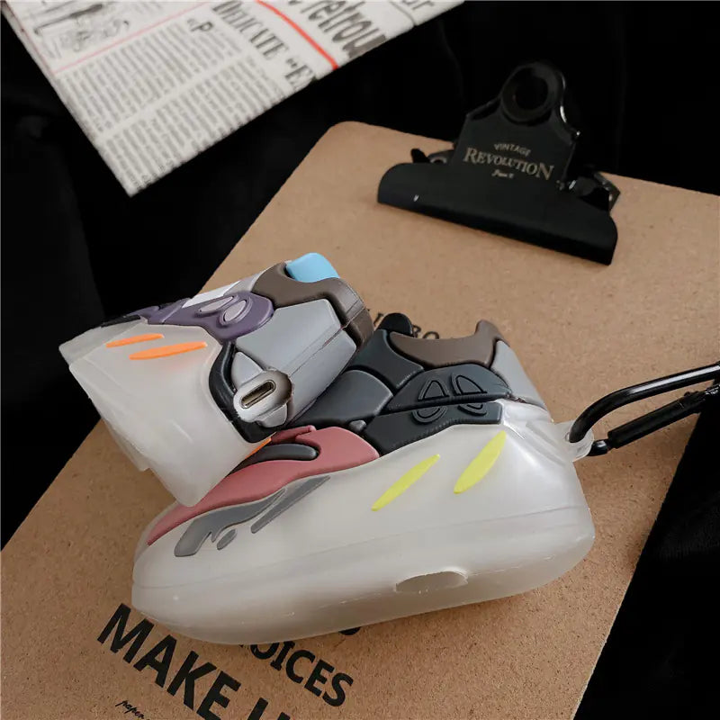 3D Glow-In-The-Dark Sneaker Case for AirPods Pro | Accessory