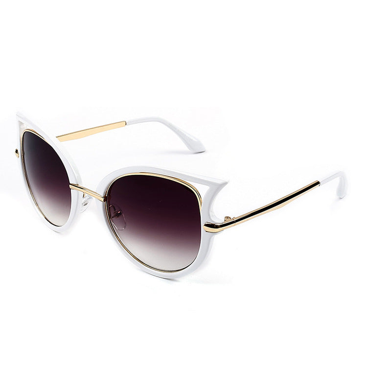 Red Cat-Eye Sunglasses