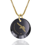 Inspirational Bird Crystal Charm Necklace