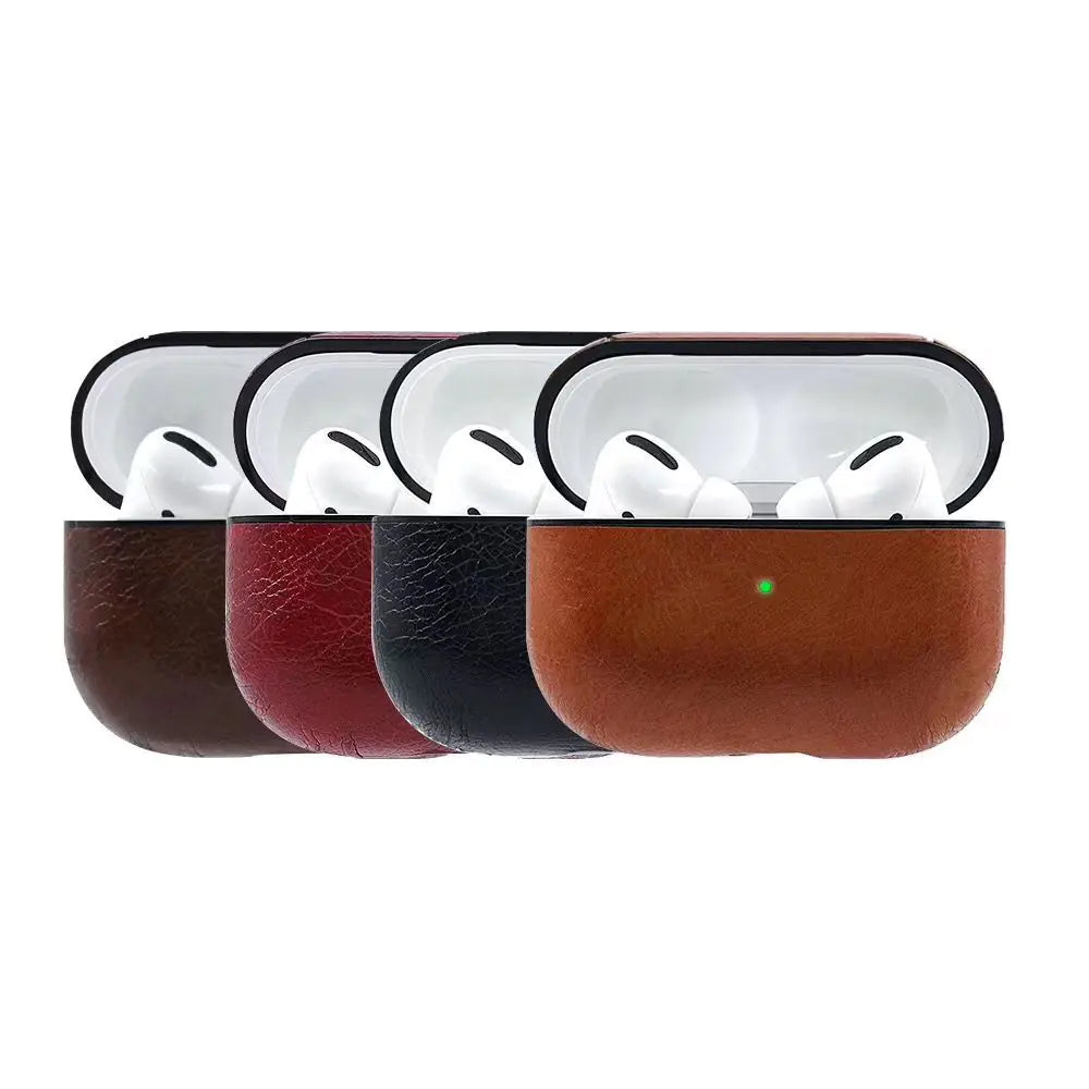 Crazy Horse Leather Case for AirPods Pro 3 | Accessory