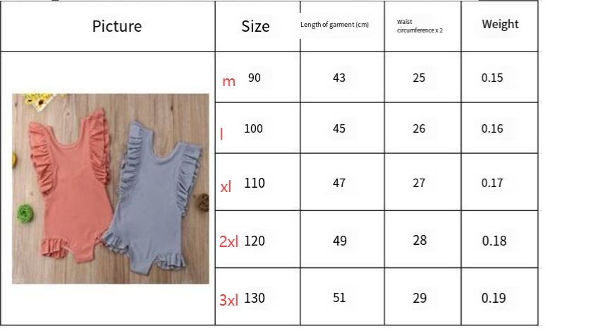 Girls' Ruffle One-Piece Swimsuit