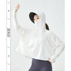 UPF50+ Women's Sun Protection Ice Silk Cover-Up