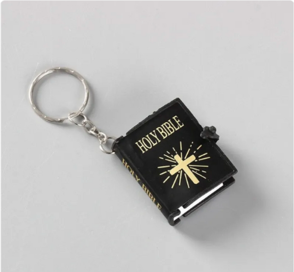 Mini-Bibel-Schlüsselanhänger