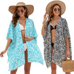 Floral Lightweight Women's Scarf Wrap and Cover-Up