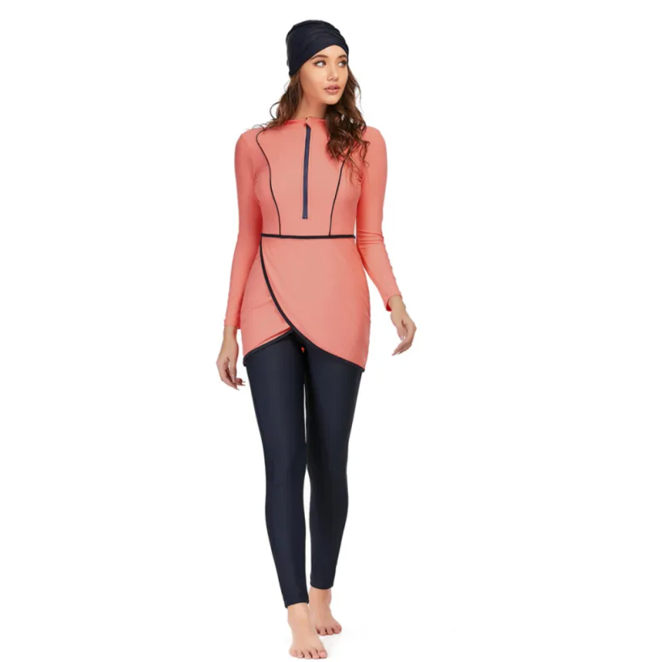 Modest Full-Coverage Swimwear Set