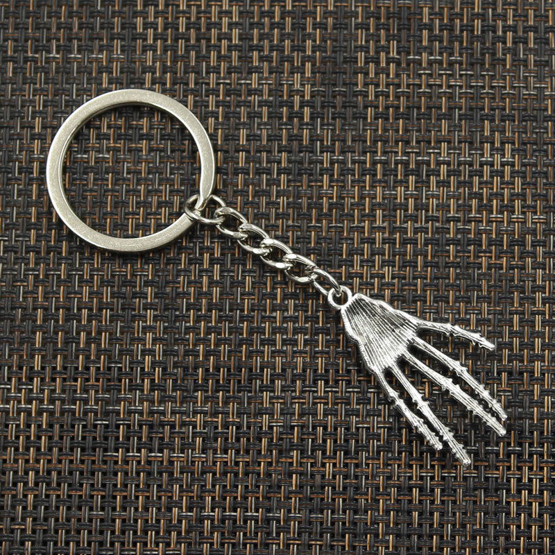 Halloween Skeleton Hand Keychain Set for Decor | Accessory