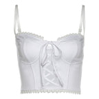 Ladies Summer Halter Top Sling Outer Vest