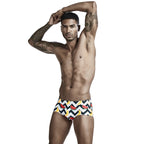 Men's Winged Graphic Low-Rise Swim Briefs