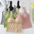 Lace Trim Padded Camisole