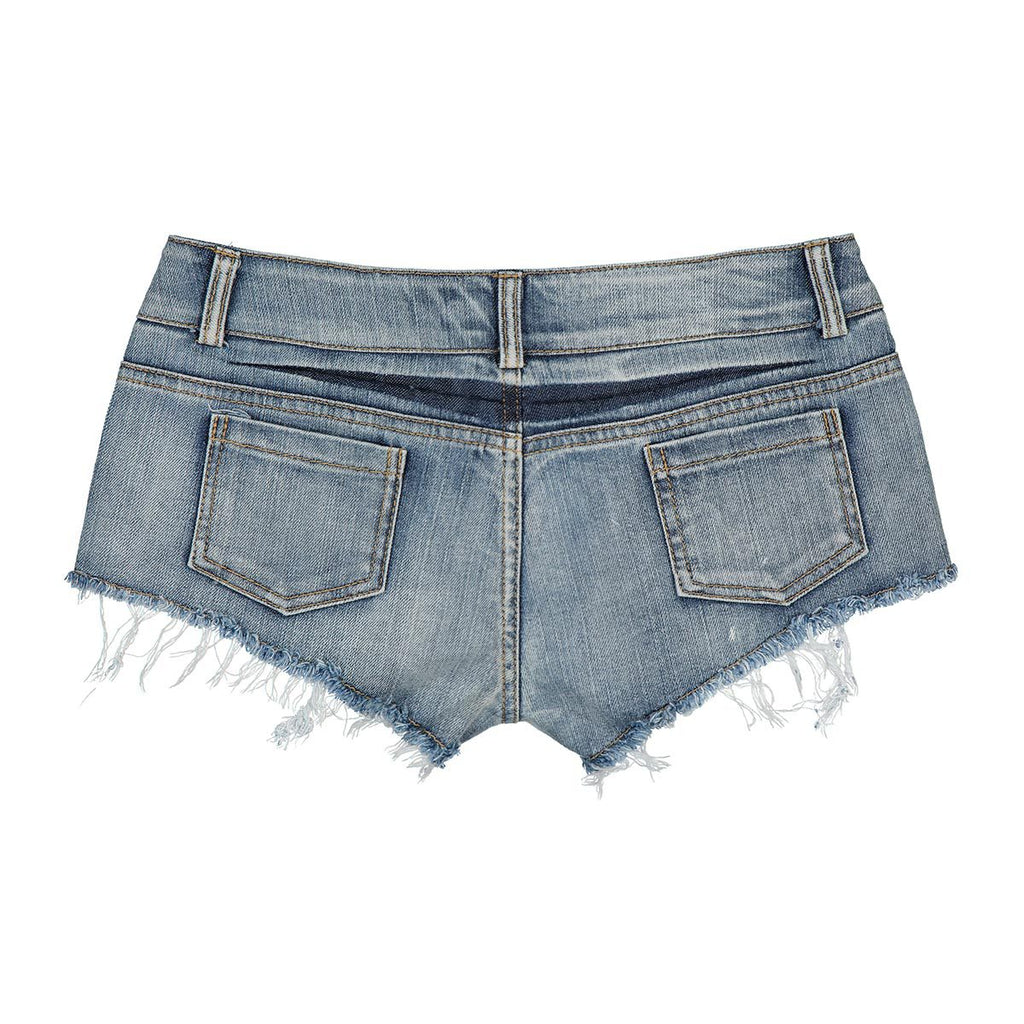Summer Sexy Nightclub Women's Low-Waist Denim Shorts