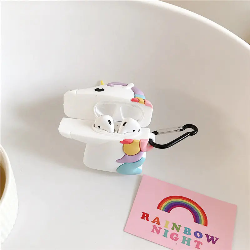 Unicorn AirPods Silicone Case for Bluetooth Earbuds | Accessory