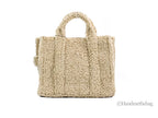Marc Jacobs The Small Teddy Beige Fabric Tote | Organic Cotton