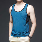 Men's Summer Running Tank Top for Fitness and Basketball