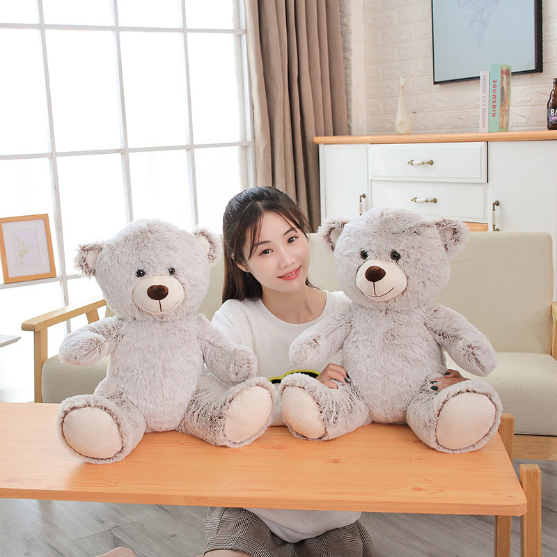 Two-Tone Plush Teddy Bear Zoo Collectible Toy | Home Decor