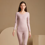 Winter Women's Thermal Underwear Set - Seamless & Soft
