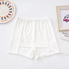 Women's High-Waist Double-Layer Safety Shorts