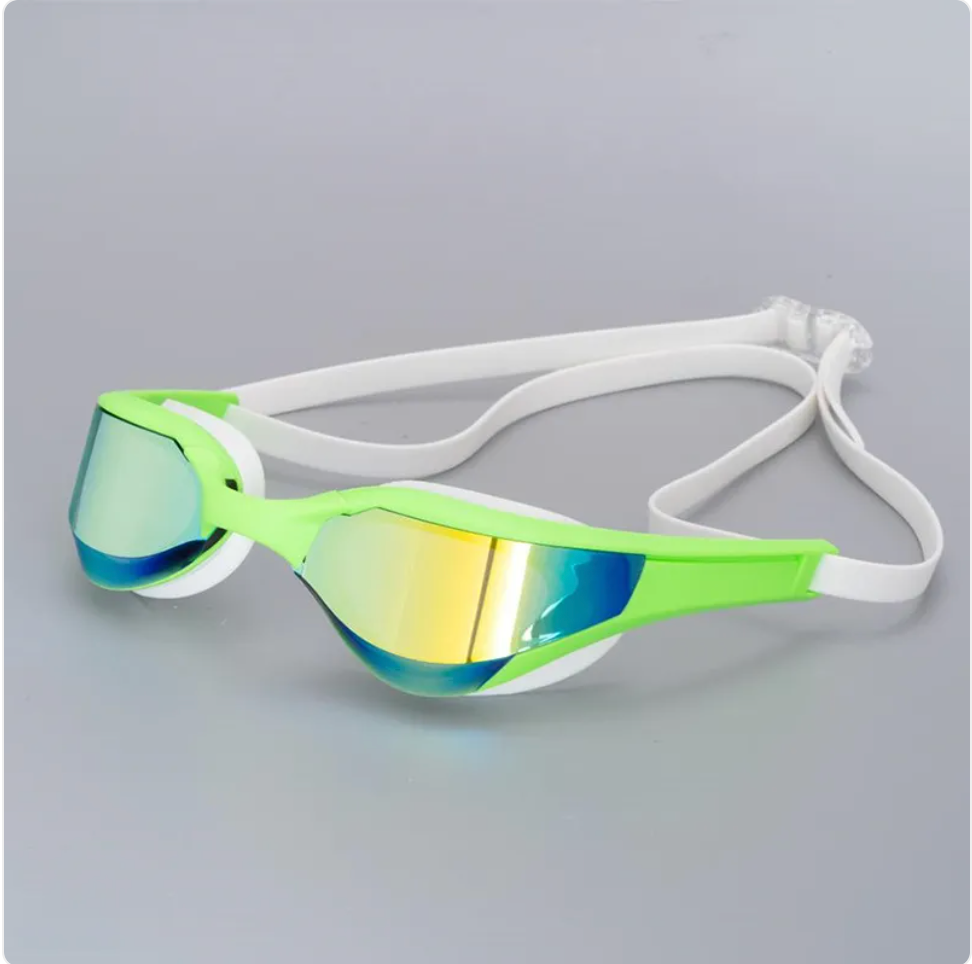 HD Racing Mirrored Anti-Fog Swim Goggles