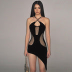 Backless Slim Camisole Dress for Vacation & Parties