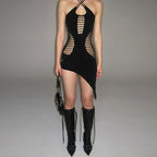 Backless Slim Camisole Dress for Vacation & Parties