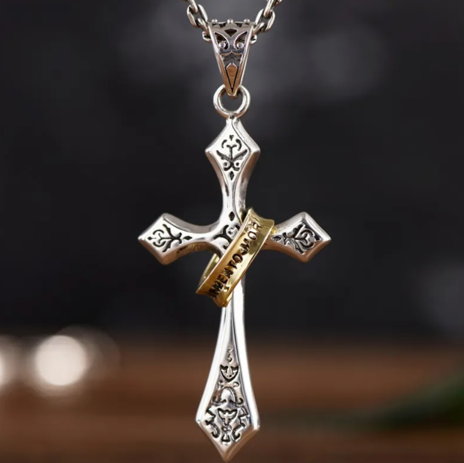 Sterling Silver Cross Pendant Necklace