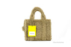Marc Jacobs The Small Teddy Beige Fabric Tote | Organic Cotton