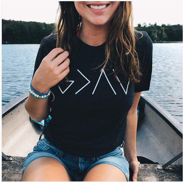 God is Greater Unisex Cotton T-Shirt - Street Style | Faith Streetwear