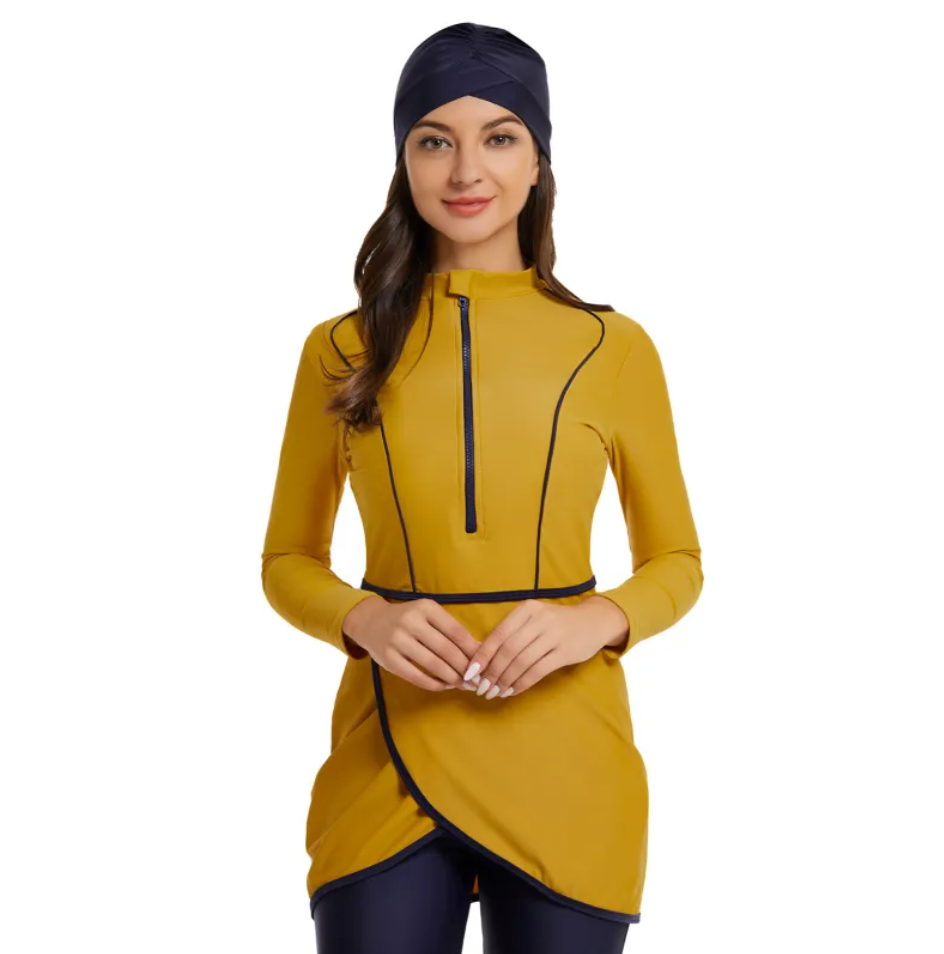 Modest Full-Coverage Swimwear Set