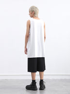 BKTLlife Dark Style Distressed Edge Tank Top