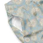 Men's Paisley Print Swim Trunks
