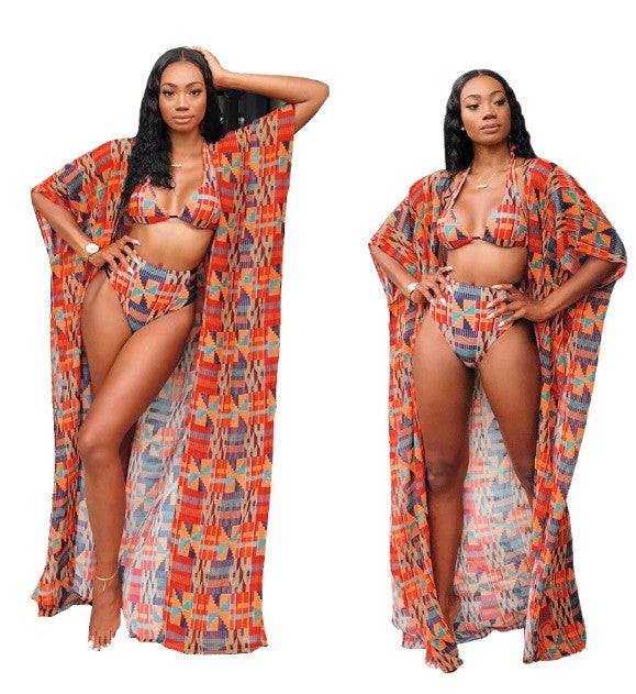 Off-Shoulder Ruffle Bikini Set