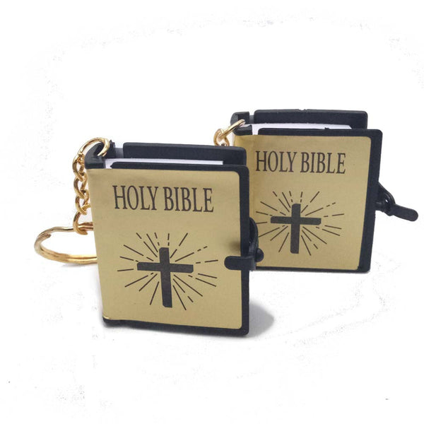 Mini-Bibel-Schlüsselanhänger